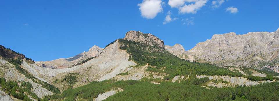 Tzoumerka mountain range